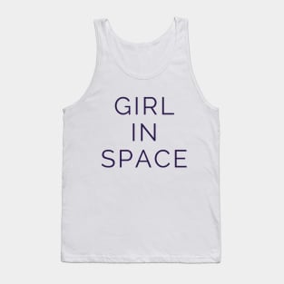 Girl In Space Classic Purple Tank Top